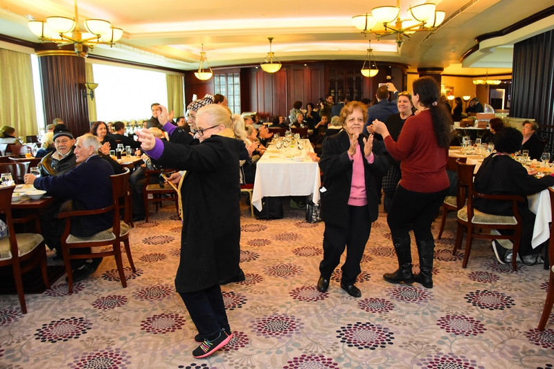 Hilton Beirut Metropolitan Palace's Christmas lunch for the elderly people